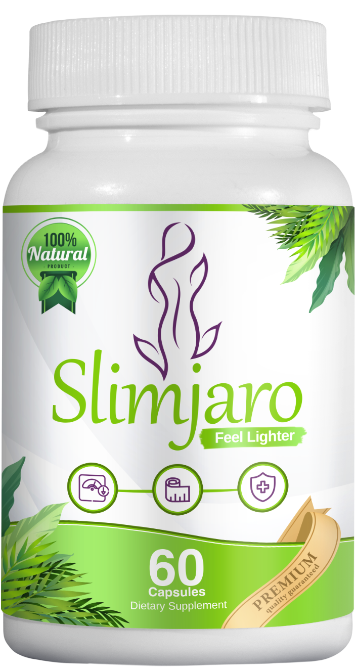 SlimJaro supplement bottle - professional pink salt formula